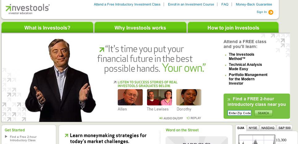 Investools Landing Page Copywriter Al Lefcourt